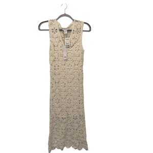 House of Harlow 1960 Cream Lace Maxi Dress